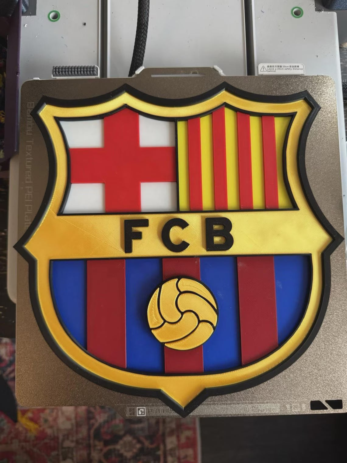 Barcelona Logo: Wall Art - Team Sign Crest Memorabilia Decor Plaque