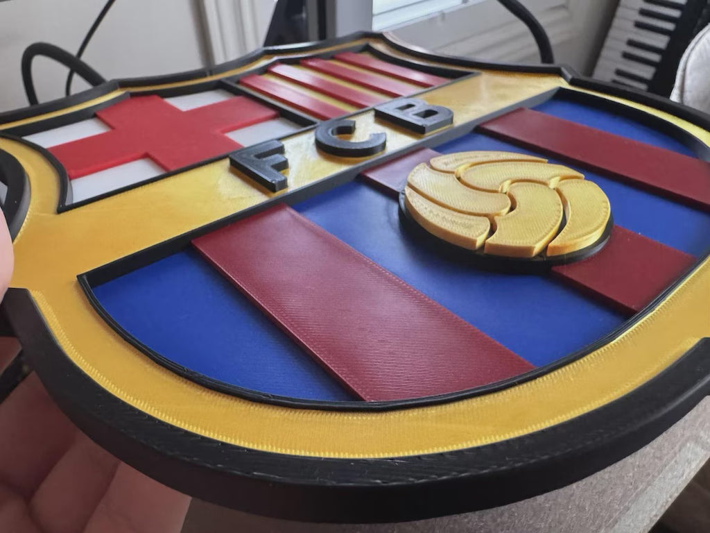 Barcelona Logo: Wall Art - Team Sign Crest Memorabilia Decor Plaque