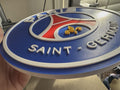 Paris Saint-Germain Logo: Wall Art - PSG Logo - Team Sign Crest Decor Plaque FC
