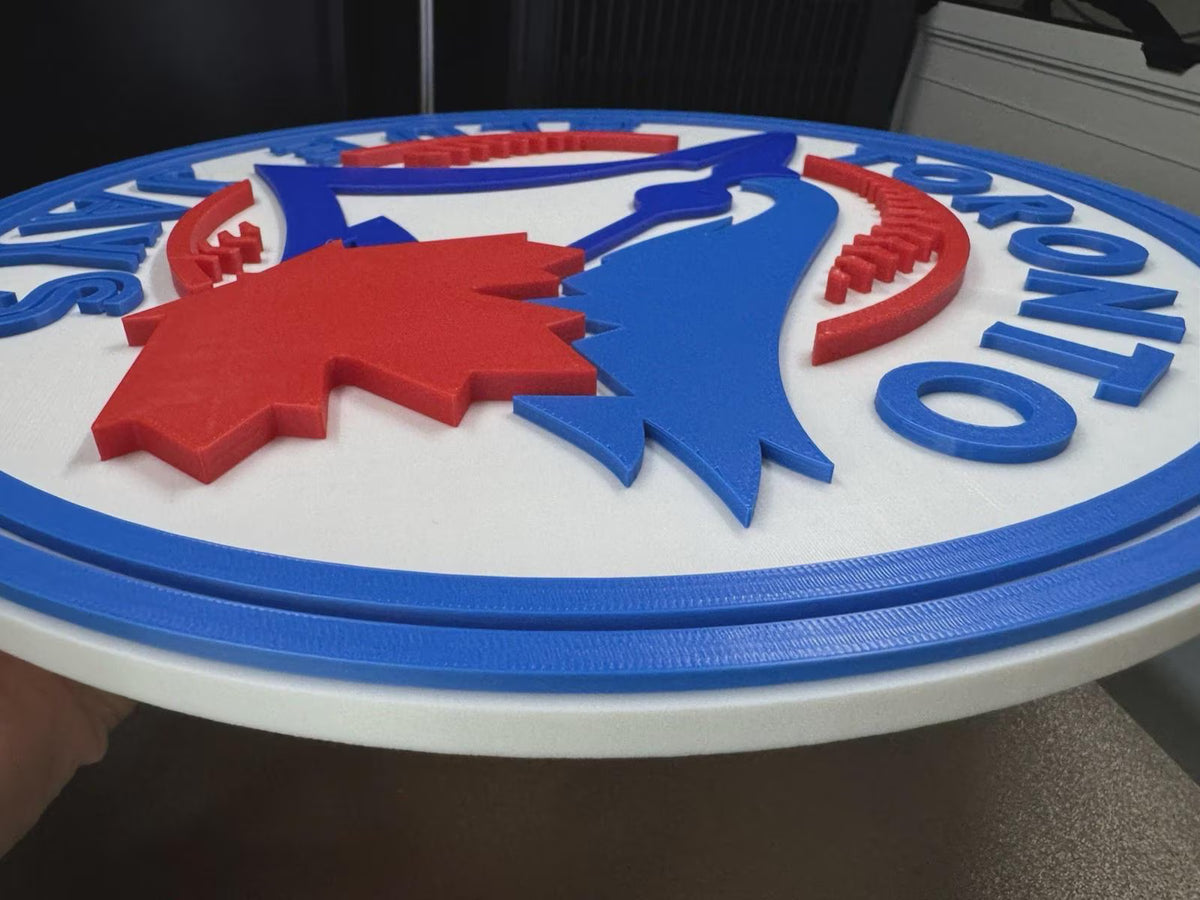 Toronto Blue Jays Logo: Wall Art - Team Sign Crest Memorabilia Plaque MLB